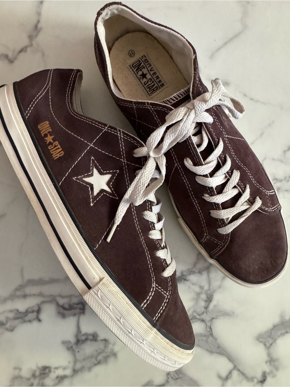 Converse One Star Target Brown Suede Sneakers Mens 11 Y2K 2008 Retro